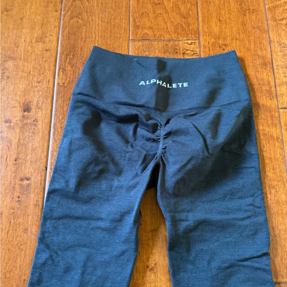 Alphalete Charcoal Leggings - XS